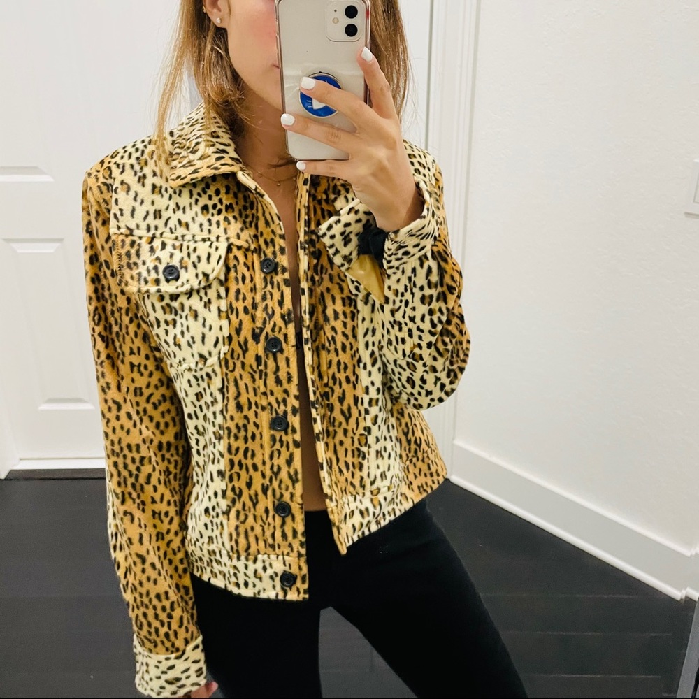 Vintage leopard jacket